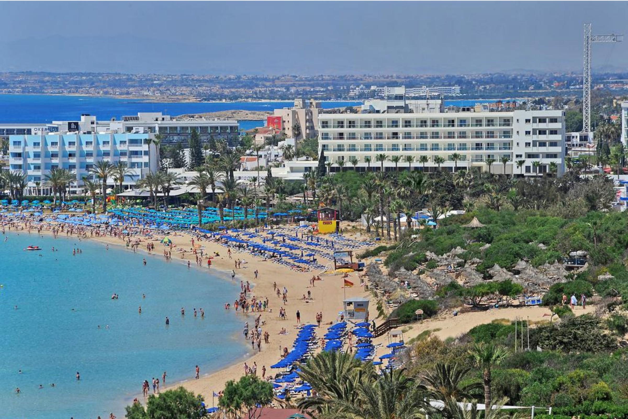 Nelia Beach Hotel & Spa Ayia Napa Exterior photo