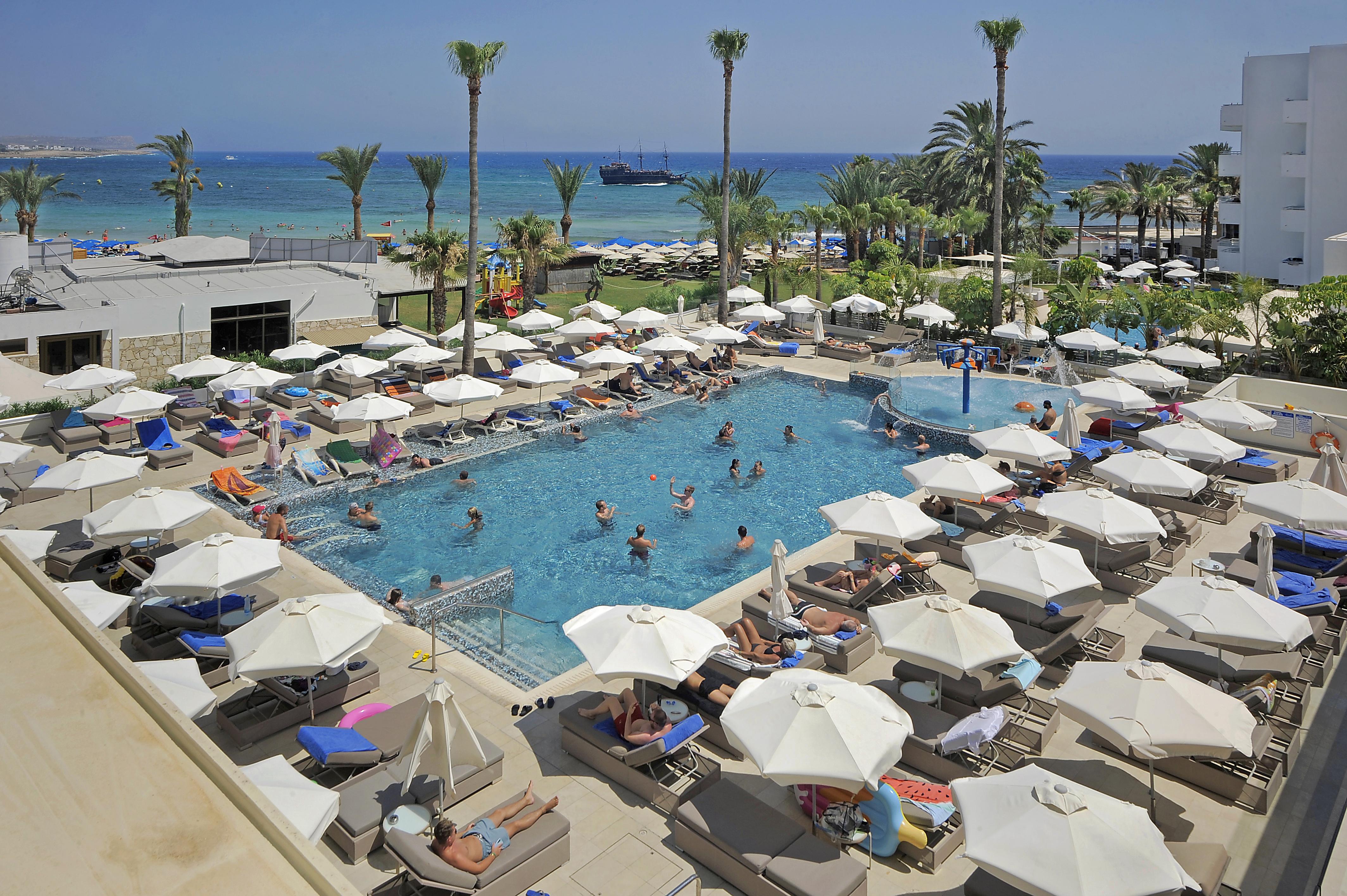 Nelia Beach Hotel & Spa Ayia Napa Exterior photo